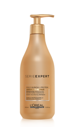 Haircare - Shampoo - L'oreal Serie Expert - Gold Quinoa + Protein Absolut Repair Shampoo