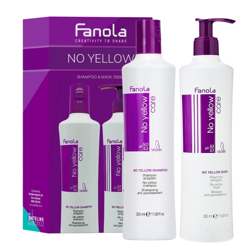Haircare - Shampoo - Fanola - No Yellow Shampoo &amp; Mask Duo Set