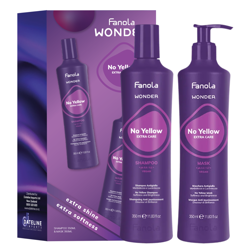 Haircare - Shampoo - Fanola - Wonder No Yellow Extra Care Shampoo &amp; Conditioner