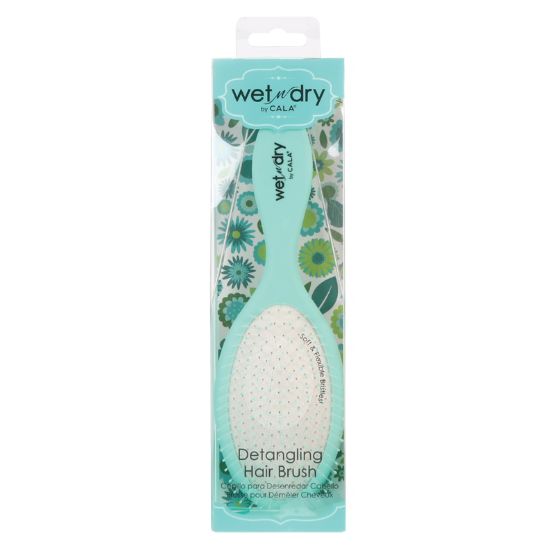 Cala Mint Wet N Dry Detangling Hair Brush