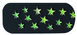 Black Stars Nail Strips