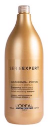 Haircare - Shampoo - L'oreal Serie Expert - Gold Quinoa + Protein Absolut Repair Shampoo