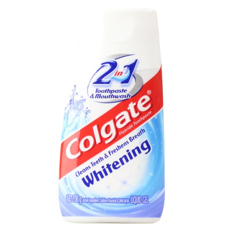 Colgate 2 In 1 Liquid Toothpaste And Gel Whitening