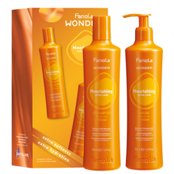 Haircare - Shampoo - Fanola - Wonder Nourishing Extra Care Shampoo &amp; Conditioner