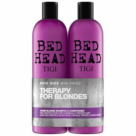 Bedhead Tigi Dumb Blonde Ml Shampoo Conditioner