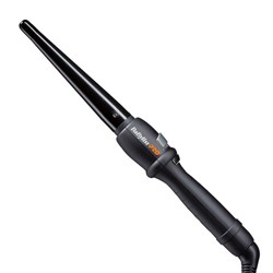 BLACK CERAMIC CONICAL CURLING WAND 25-13MM