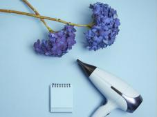 HELIOS PASTEL BLUE LIMITED EDITION HAIRDRYER