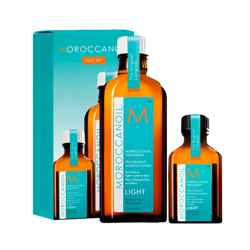 Haircare - Styling Products - Moroccan Oil - Moroccanoil Light Duo Set 100 Ml + 25 Ml