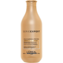 Haircare - Shampoo - L'oreal Serie Expert - Gold Quinoa + Protein Absolut Repair Shampoo